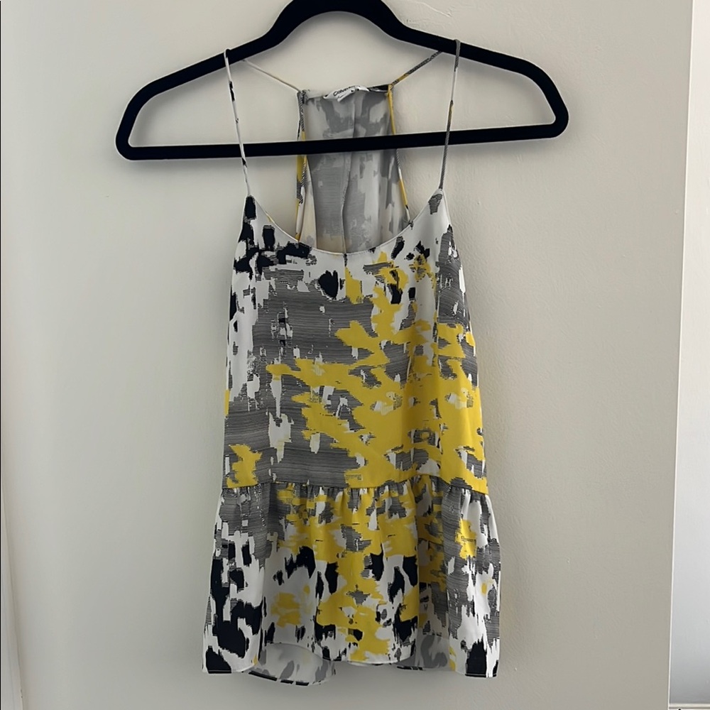 Calvin Klein Abstract Print Summer Top